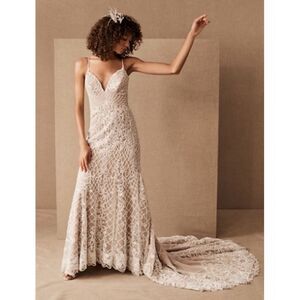 Anthropologie BHLDN Wtoo by Watters Delphinia Gown